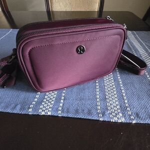 Lululemon Maroon Crossbody Camera Bag
